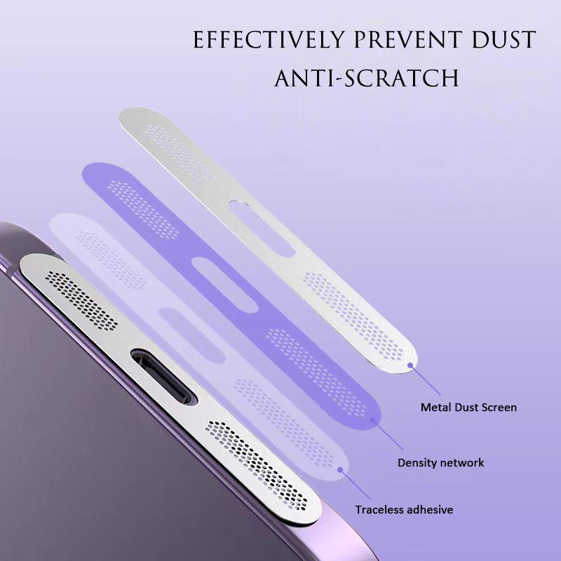 Металлическая пылезащитная сетка для vivo Z9 Turbo Plus Endurance Z8 Z9x Z8x Отверстие для динамика Сетка от пыли Пылезащитная заглушка Защитная наклейка от царапин