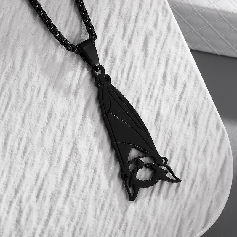 Нержавеющая сталь простой персонализированный кулон-паук ожерелье для мужчин и женщин модный кулон для вечеринки ювелирный подарок