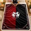 Flannel BlanketStade Rennais FC Warm Soft Throw Blanket for Indoor Sofa Bed Living Room Use