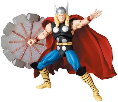 MAFEX THOR Тор высота 160 мм окрашенная фигурка №182 (КОМИКС Вер.) приблизительно. Немасштабируемый