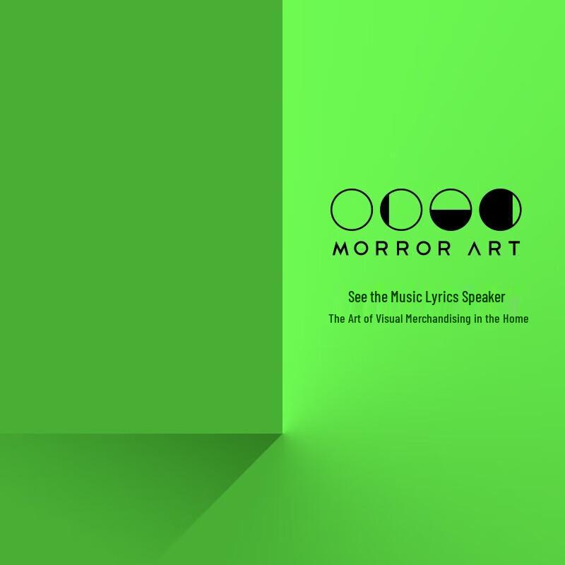 MORRORART T2 Wall-Mountable Lyric Display Art Speaker CN plug (adapter included) (CN version)
