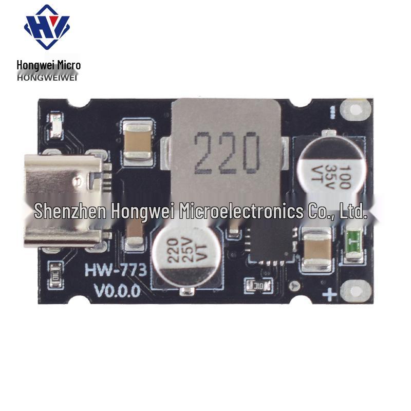 Модуль быстрой зарядки Type-C PD65W с протоколами PD/QC/SCP/PPS