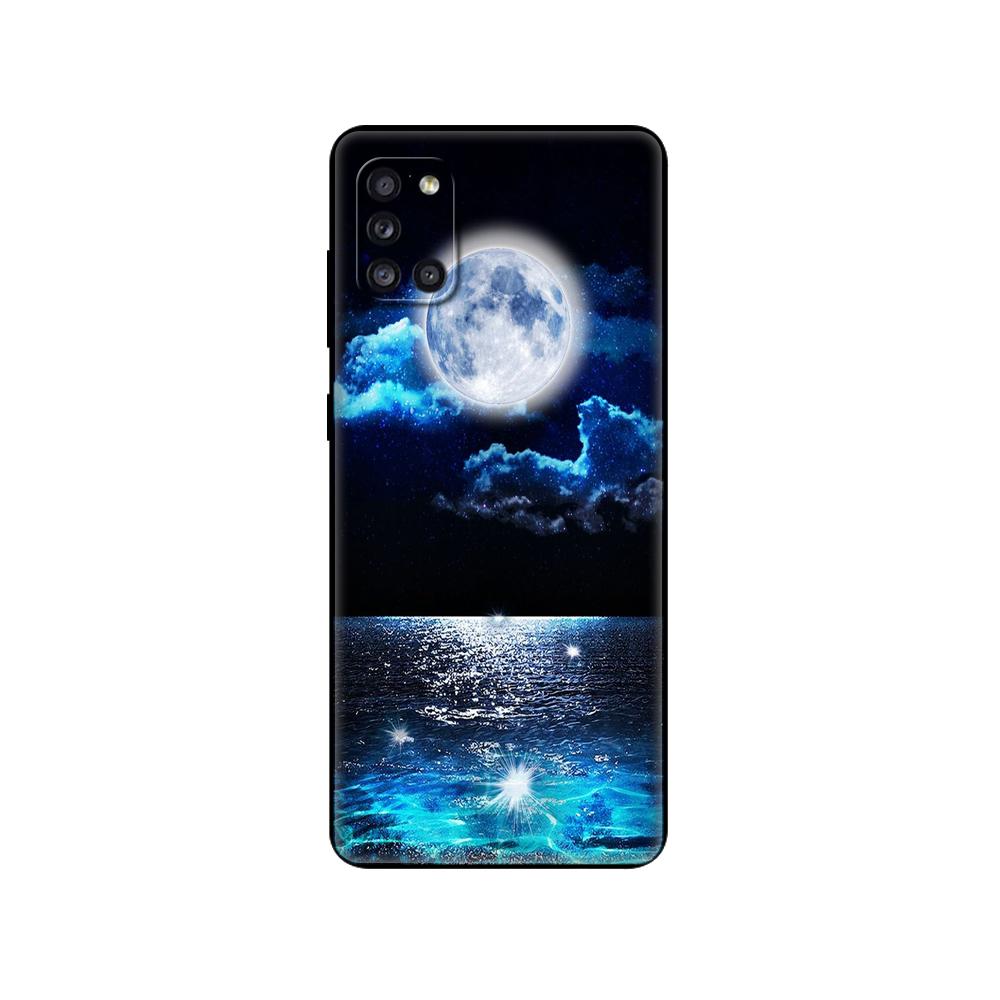 Чехол для Samsung Galaxy A31, мягкий силиконовый чехол для телефона Samsung A31 A 31 SM-A315F GalaxyA31, чехол-бампер 6,4 дюйма, черный чехол из ТПУ