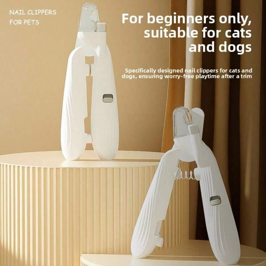 Precision LED Pet Nail Clippers with Illuminated Light, Grooming Tool for Kittens Puppies Rabbits Small Pets