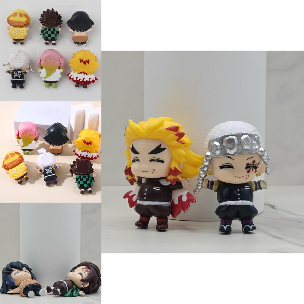 Клинок, рассекающий демонов Kimetsu No Yaiba ПВХ Аниме Фигурки Коллекционный Дисплей Для Коллекционеров И Поклонников