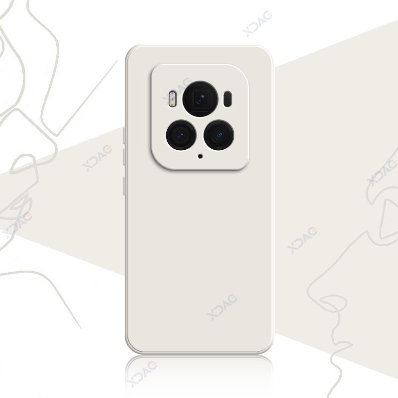 Роскошные двухслойные чехлы для Honor Magic6 Magic 6 Pro Ultimate 6Pro 6Ultimate 5G Square Liquid Silicone Phone Armor Coque