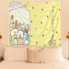 Cute Bear Cartoon Decorative Tapestry Home Wall Decoration Office Living Room Tapestry