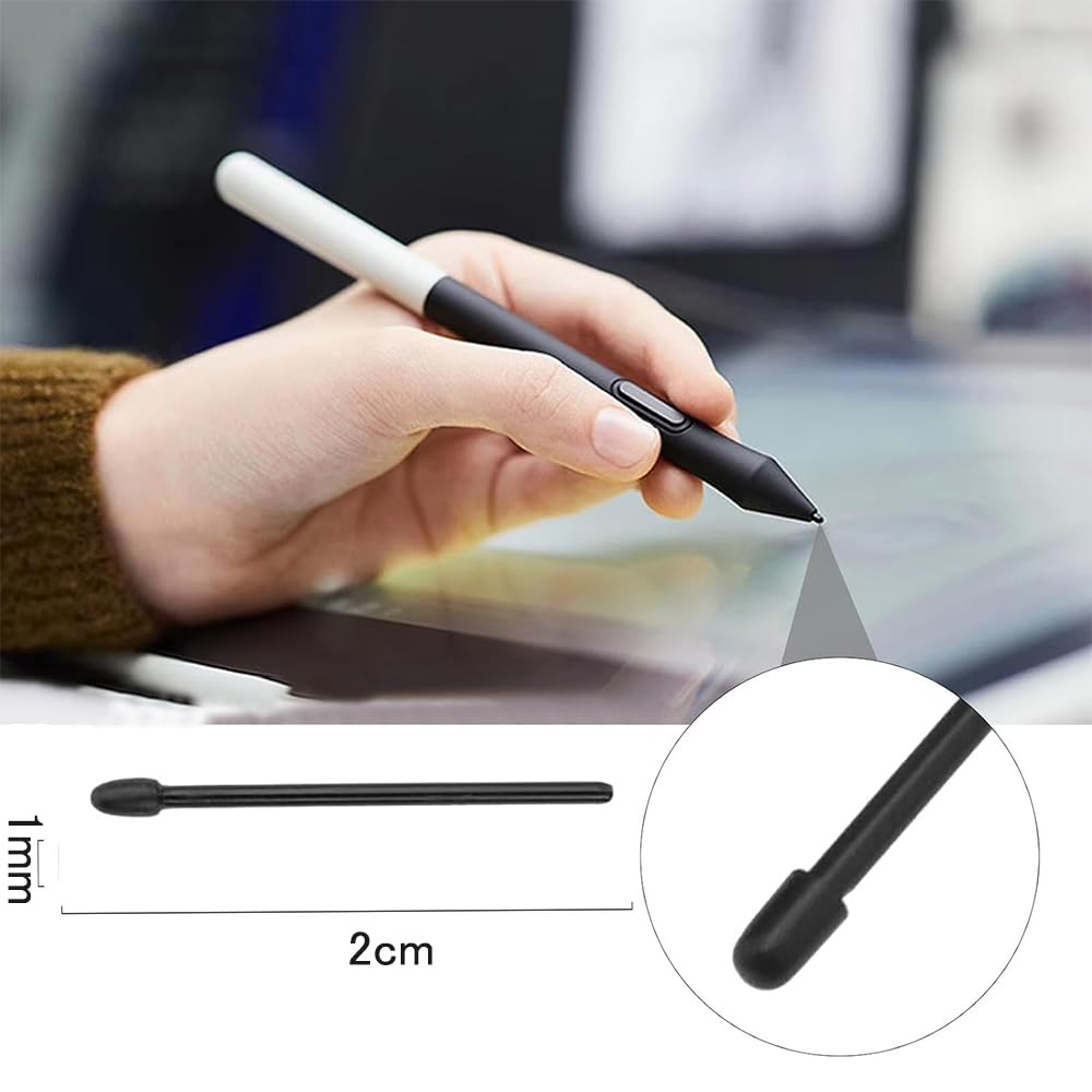 YIBOOOM Стержни для Pro Pen 2 совместимы с Pro Pen Standard Pen планшетом Хорошее письмо Легко сглаживать Manga High 30 шт. Wacom, 2, перо, наконечник,