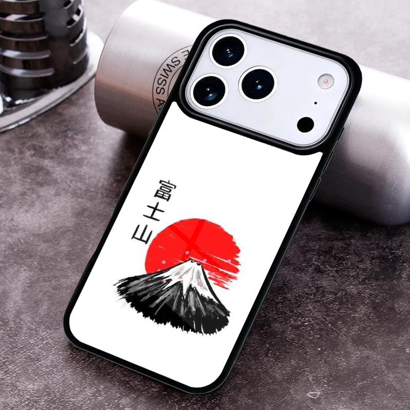 Японское искусство Гора Фудзи Чехол для телефона для iPhone 17 16 15 Pro Max Air 14 13 12 11 Plus Ударопрочный чехол