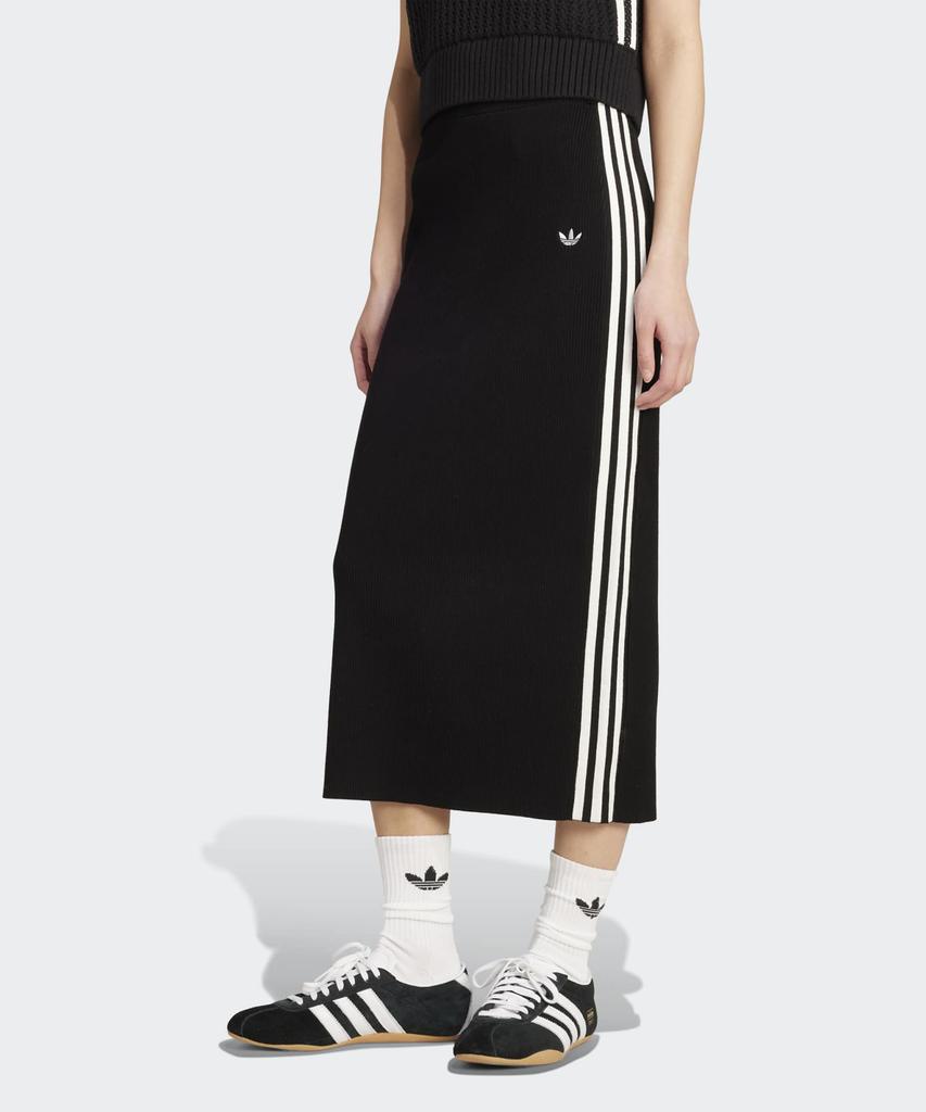 ADIDAS 3-Stripe Knit Skirt - Black / Jw2661