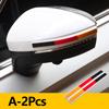 2 шт. Автомобильное зеркало заднего вида, защитная кромка, защитная полоса для бампера, защитная полоса от царапин