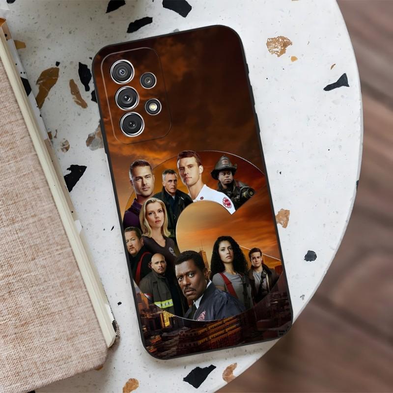 Чехол для телефона с изображением сериала «Пожарные Чикаго» для Samsung Galaxy S30 S23 S22 S21 S20 Ultra Fe S10 S9 Note 20 10 Pro Plus