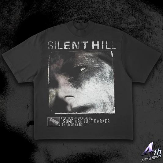 Футболка Классическая Игра Silent Hill Летняя Повседневная Оверсайз Yk Хип-Хоп Короткий Рукав Унисекс Женская Одежда Футболка