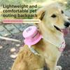 New Pet Dog Self-backpack Dopamine Leash Teddy Small and Medium-sized Dog Cat Vest Style Chest Back