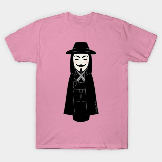 Футболка женская Kokeshi V for Vendetta Harajuku Print Kawaii футболка летняя женская футболка с коротким рукавом топ футболка