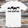 230 г/м² 100% хлопок The Smiths силуэт рок-группа постер футболка винтажный ретро крутой подарок мужской женский унисекс мультфильм аниме топ футболка B909
