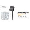 1pc Solar-Powered LED Fairy Lights Waterproof Copper Wire String Lights for Outdoor Garden Christmas Tree, Wedding Camping Decor
