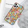 JS44 SpongeBob Cartoon Black Soft Case for Xiaomi Poco X6 X4 M5 M6 F5 F6 C65 C55 C50 C51 C40 Pro Redmi 14C A3X 13C 12C 11T 10A 9C Note 7 6 8A Plus