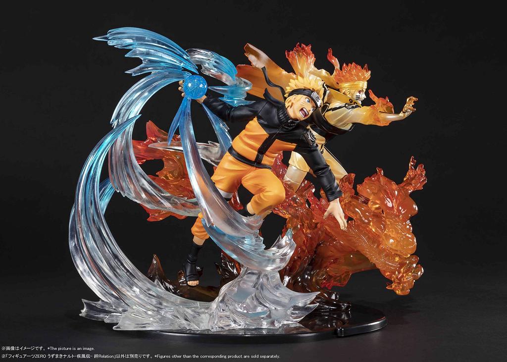 TAMASHII NATIONS Figuarts ZERO NARUTO Узумаки Наруто Шиппуден Связь Кизуна Приблизительно 190 мм ПВХ АБС Полная фигурка и Предварительно раскрашенная