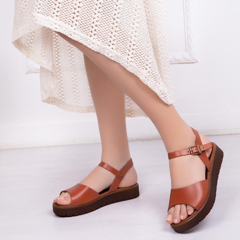 Женские кожаные сандалии из натуральной кожи