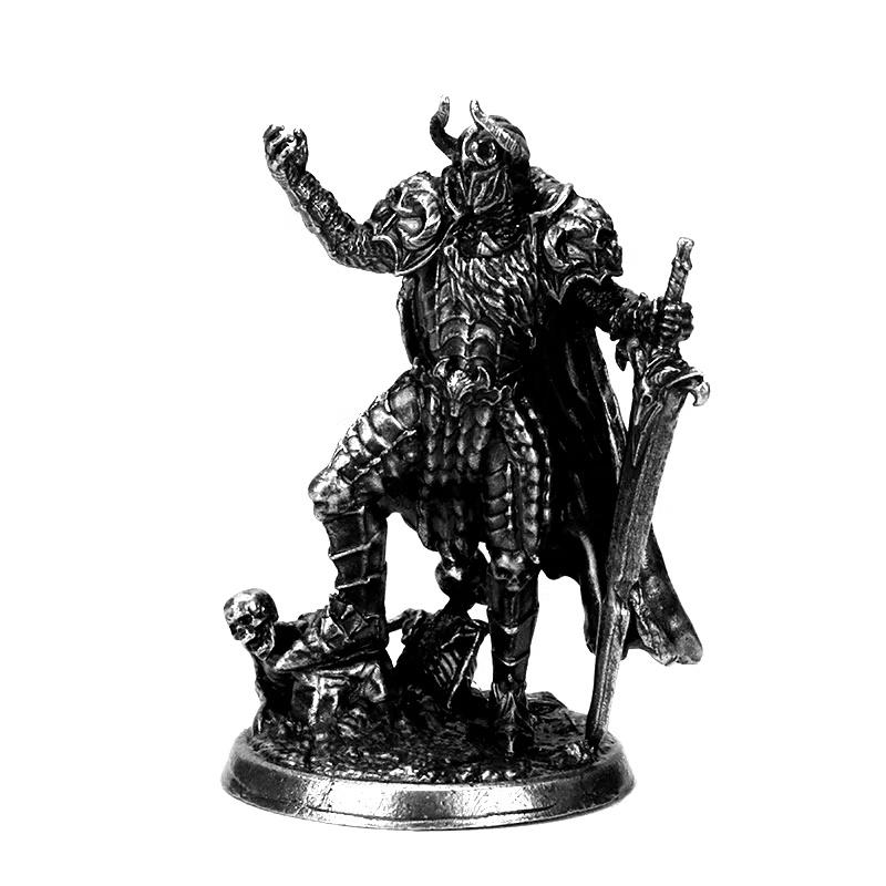 Фэнтези RPG Металлические Миниатюры Герои Святого Света Против Теневых Нежити Раскрашиваемые Фигурки для Настольной Игры Военные Шахматы Модель Настольная Игра