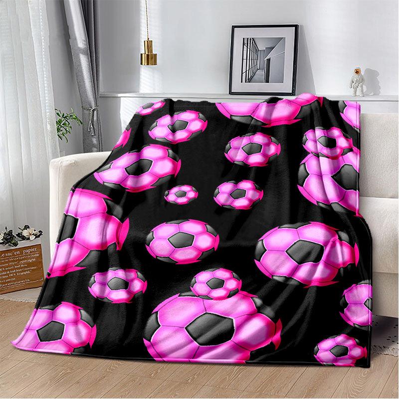 Футбольный мяч, футбольные ворота, одеяло, мягкие фланелевые одеяла, кровать, чехол для дивана, покрывало, домашний декор, подарки на Рождество и день рождения