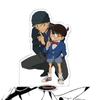 Аниме Детектив Конан, акриловая подставка, модель, тарелка Edokawa Konan Haibara Ai Akai Shuuichi, стоящая вывеска, реквизит для косплея