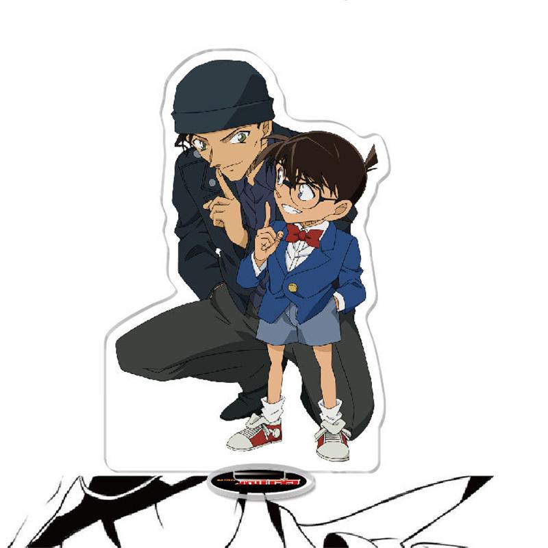 Аниме Детектив Конан, акриловая подставка, модель, тарелка Edokawa Konan Haibara Ai Akai Shuuichi, стоящая вывеска, реквизит для косплея