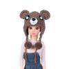 Clothes Accessories Fashion Cloth Cartoon Knitted Hats Doll Knitted Hat 1/12bjd Hat Animal Ear Caps