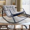 Double Rocking Chair Lounge Chair Sofa Chair Bedroom Balcony Living Room Lazy Comfortable Lunch