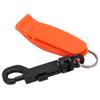 Аварийный свисток двухчастотный многофункциональный оранжевый предупреждающий свисток для рыбалки на лодке
