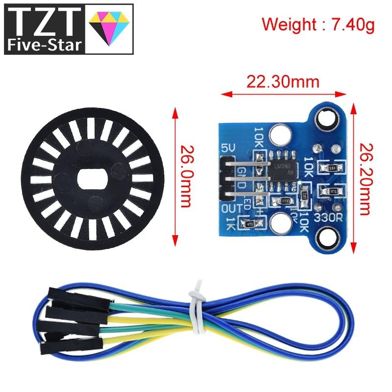 Photoelectric Beam Speed Sensor Module 3.3V-5V Slot-Type Optocoupler Tacho-Generator Counter For Arduino/51/AVR/PIC Diy Kit