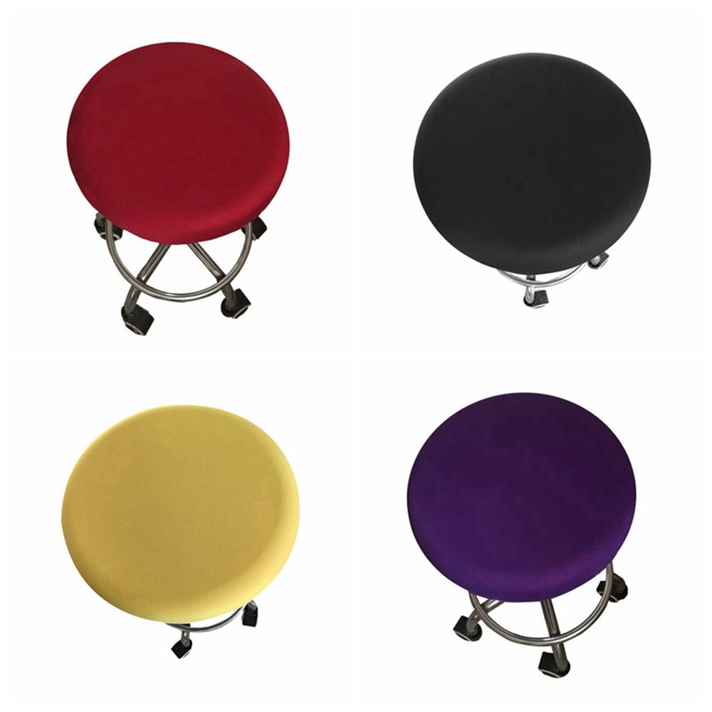 Chair Protector Bar Stool Home Decor Elastic Chair Cover Chair Slipcover Stool Cover Seat Cover