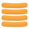 4 шт. Подмышечные накладки для костылей Предотвращают скольжение Мягкие TPR Запасные подмышечные подушки для костылей Оранжевые
