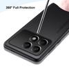 Роскошный чехол из искусственной кожи для Xiaomi Poco F6 Pro, задняя крышка, матовый силиконовый чехол для телефона с полной защитой для Poco F6Pro PocoF6 Pro 5G