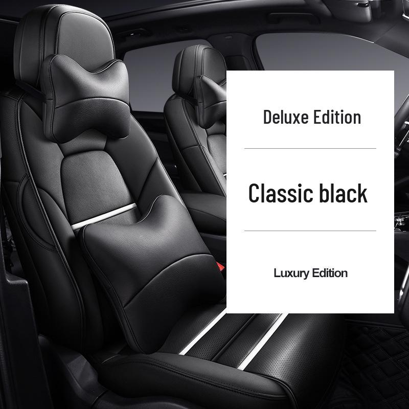 Кожаные чехлы на сиденья Mercedes-Benz C/E/GLC/A-Class – Полный охват, Всесезонная подушка