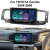 Автомобильный Carplay IPS Для TOYOTA Corolla 2004-2006 Android Радио Авто GPS Навигация Мультимедиа Видео Стерео Плеер 4G BT 2din DVD