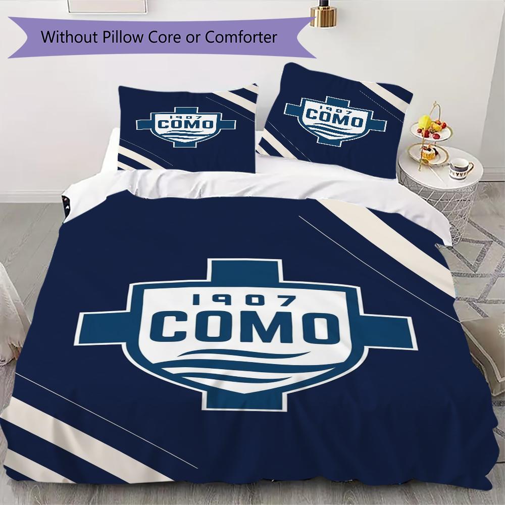 Como 1907 Pattern Bedding uilt Set uilt Cover Pillowcase Home Decoration Birthday Gift (1 * duvet cover + 2 * pillowcase without core)