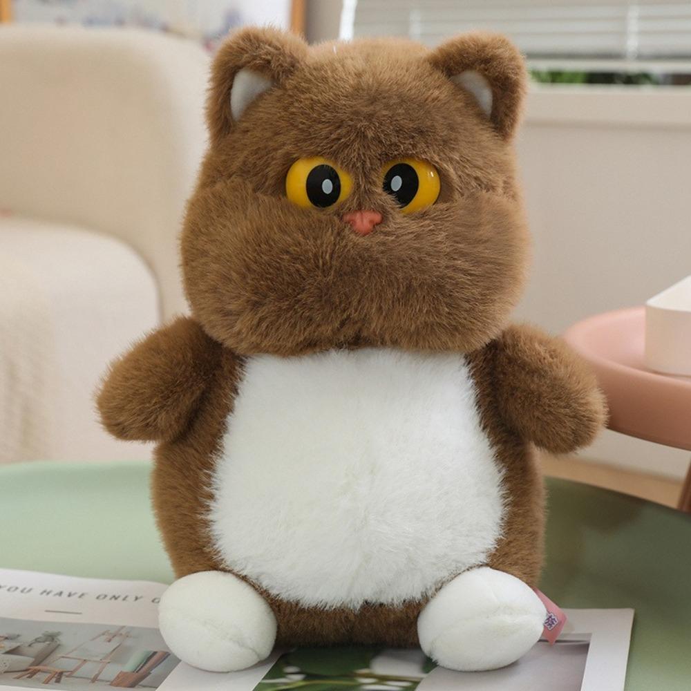 Soft Stuffed Animals Dolls 23/35cm Pillow Birthday Gift Cartoon Big Eyes Cat Plush Toys