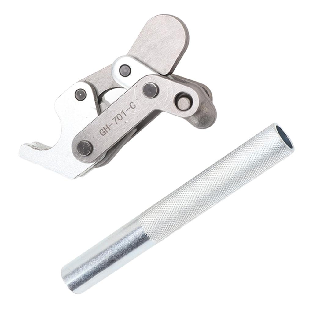 Hold Down Clamp Durable High Carbon Steel Bench Clamp for Doors Machinery Automotive