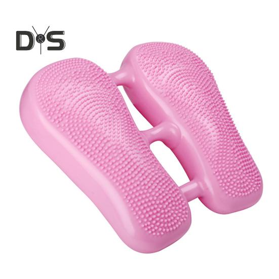 Надувной степпер с противоскользящим покрытием для йоги, тренировки равновесия, педальный тренажер, коврик для домашнего офиса, тренажерного зала, многофункциональный воздушный степпер, портативное фитнес-оборудование