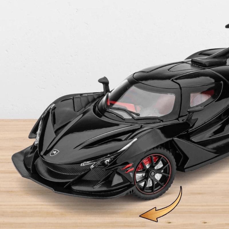 1/24 Scale Apollo IE Intensa Emozione Diecast Car Model Simulation Sound Light Gift