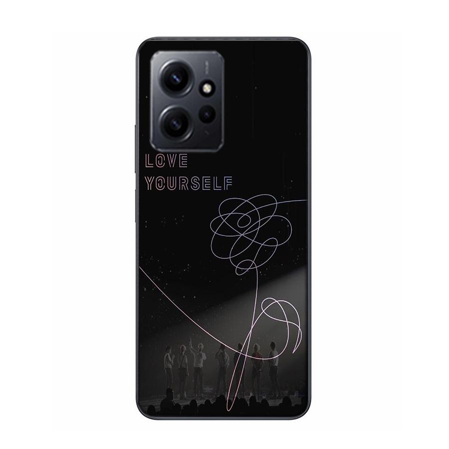 Люби Себя Цветок Kpop DIY Печать Чехол для Телефона Для Redmi Note 13 5G 14 Pro Plus Redmi 12 12C 13C 14C 10 10A 10C 9 9C 9T 9A 8