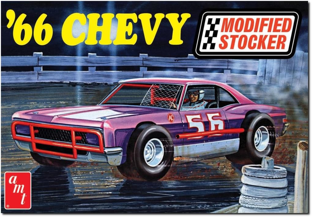 PLATZ Пластиковая модель серийного автомобиля AMT 1966 Chevy Impala AMT1183 1/25 (Машина)