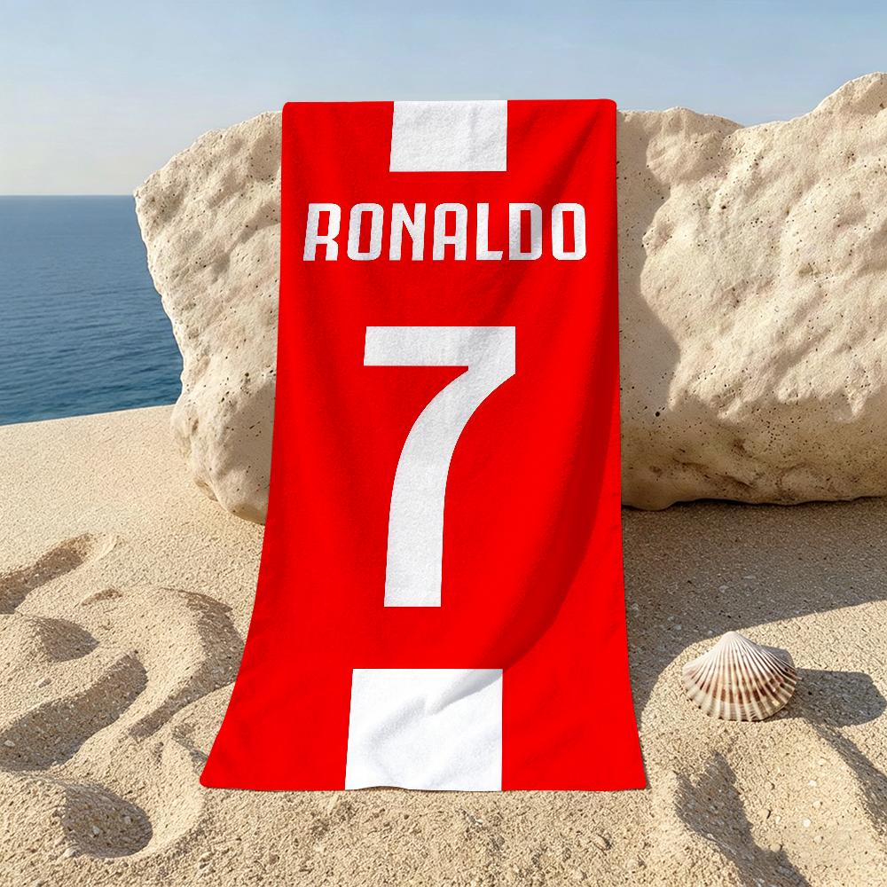Пляжное полотенце Athlete C-CR7 Для пляжей, студий йоги, спортзалов, горячих источников, бассейнов и пикников