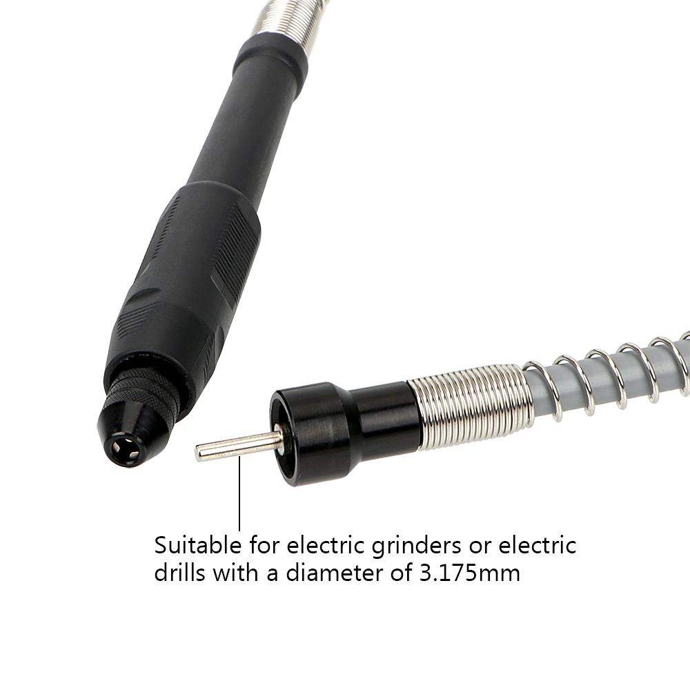 DIYWORK For Dremel 3000 Electrical Tools Accessories Soft Flex Shaft with 0.3-3.2mm Drill Chuck Handle Grinder Flexible Shaft
