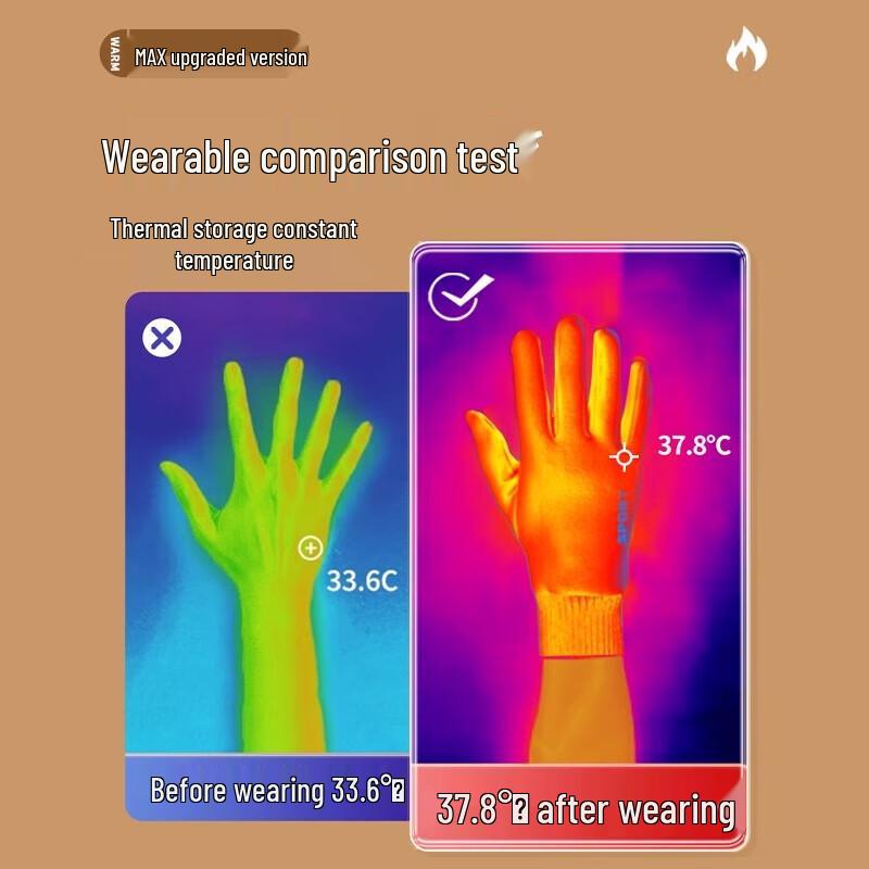 Мужские зимние термоперчатки Warrior с сенсорным экраном