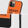 Ready To Race Case For Iphone 14 13 11 12 Pro Max Xr 7 8 +X 6 6s Plus Xs Se 2020 Coque Black Soft Phone Cover Silicone Funda
