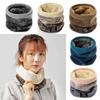 Coldproof Knitted Ring Scarf Warm Wrap Neck Scarves Fashion Thicken Plush Scarf  Winter Accessories