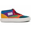 Vans Half Cab 33 DX unisex mid-top leather skate shoes blue orange purple VN0A5KX6448